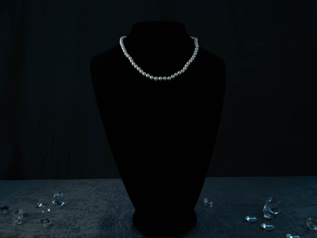 Pearl Chain 6mm White