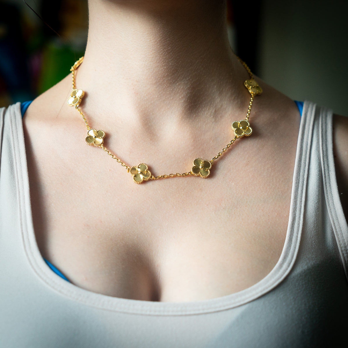 Luxury Clover Chain