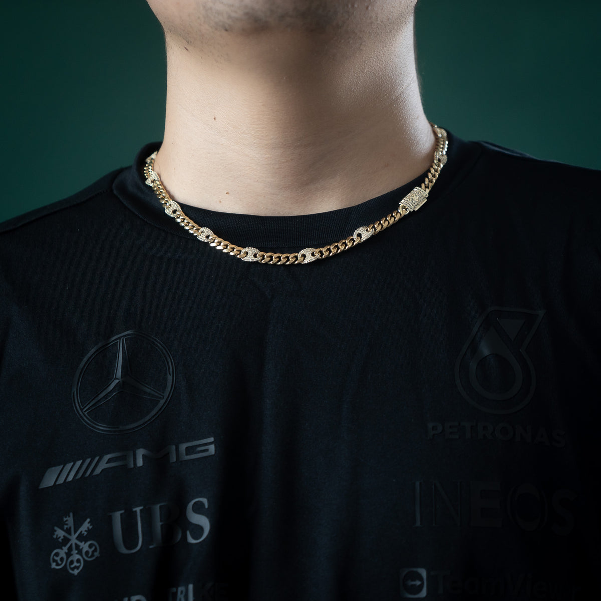 Miami G Puff Diamond Link 6mm Chain