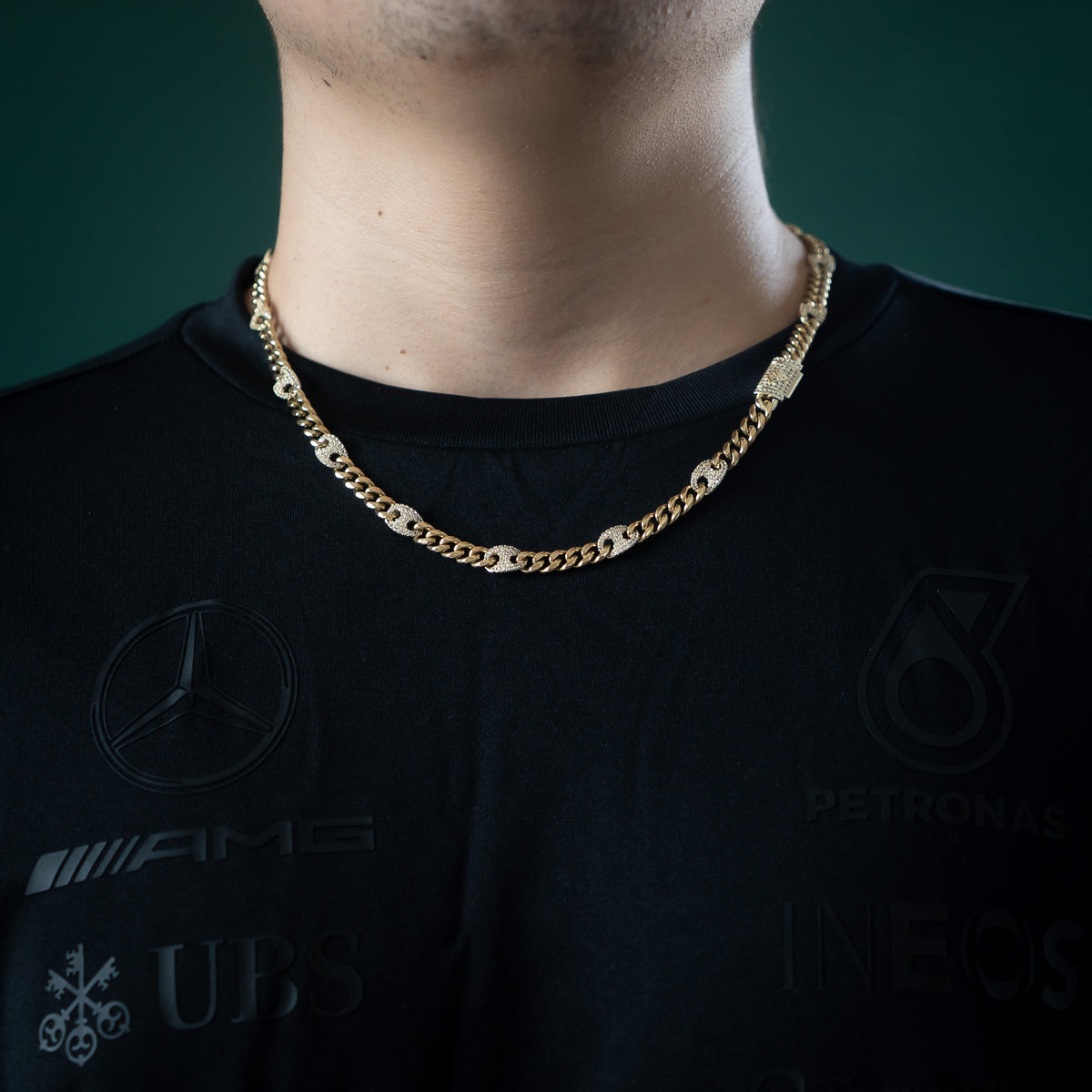 Miami G Puff Diamond Link 6mm Chain