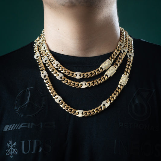 Miami G Puff Diamond Link 10mm Chain