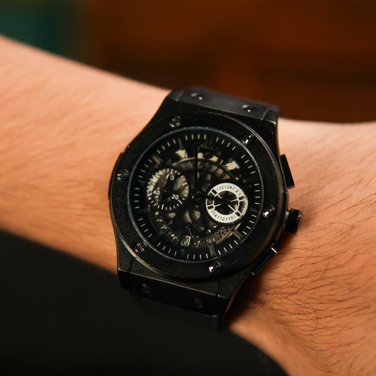 Tecno Pavé Royal Mechanix – Blackout Skeleton Edition