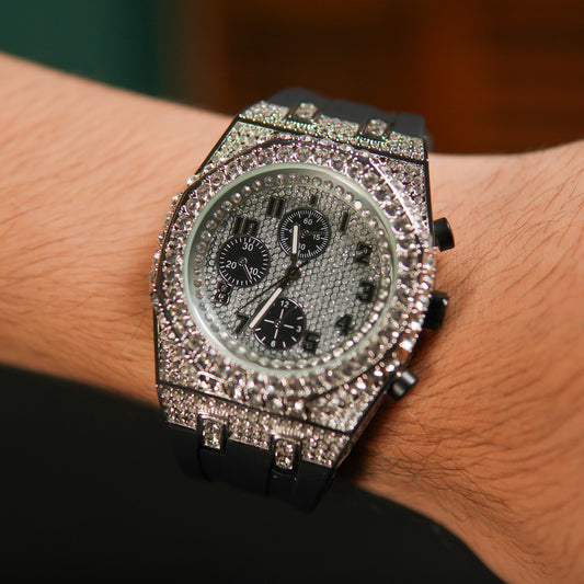Tecno Pavé Diamond Monarch – Silver Edition