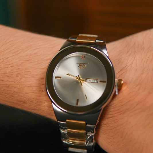 Techno Pavé – Platinum TwoTone Edition