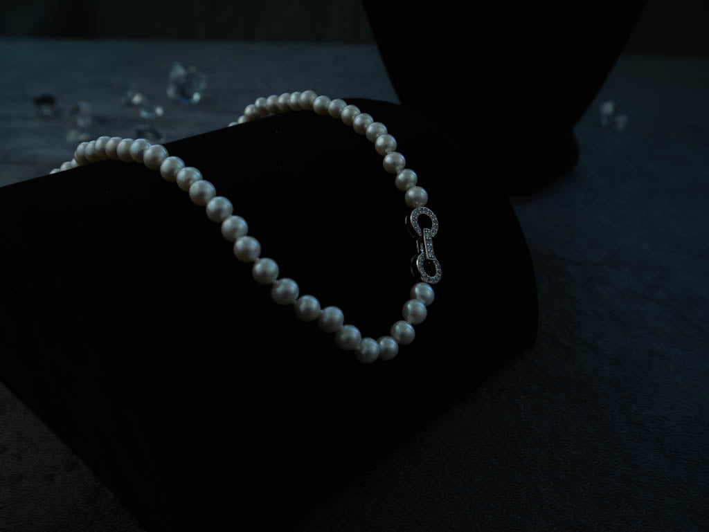 Pearl Chain 6mm White