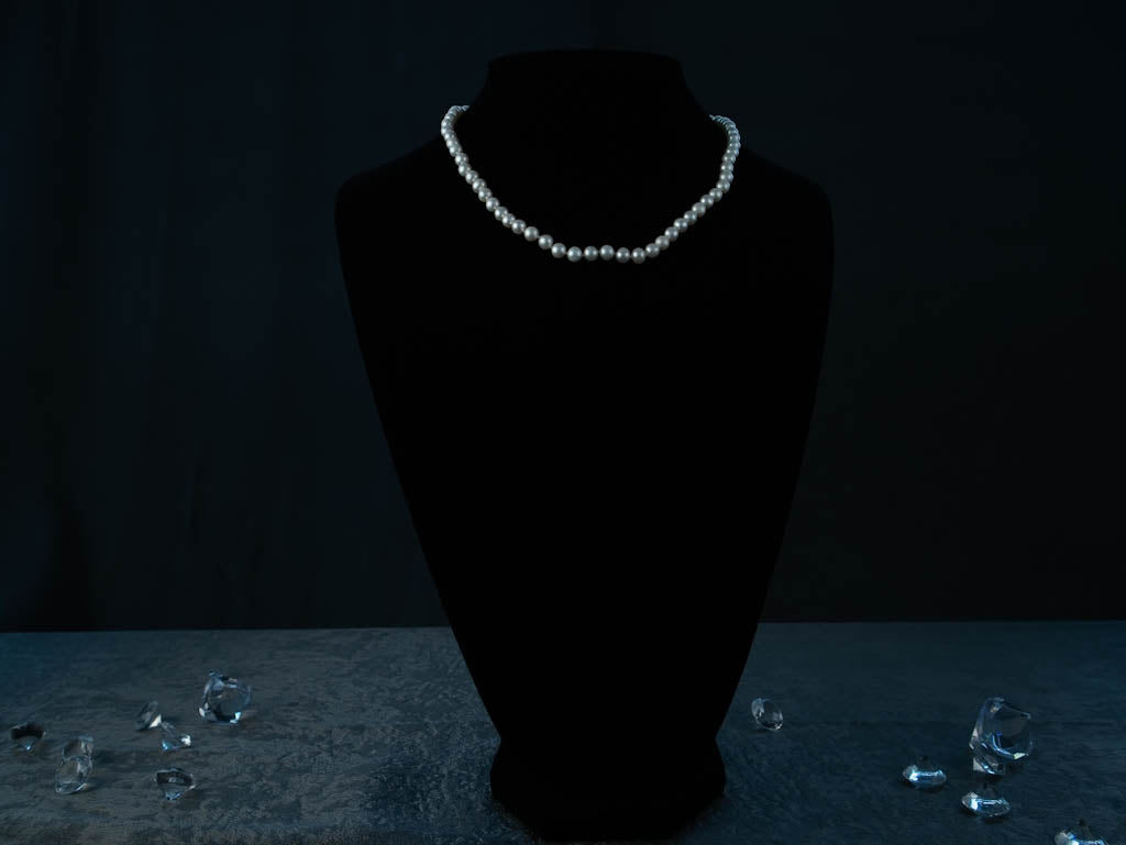 Pearl Chain 6mm White