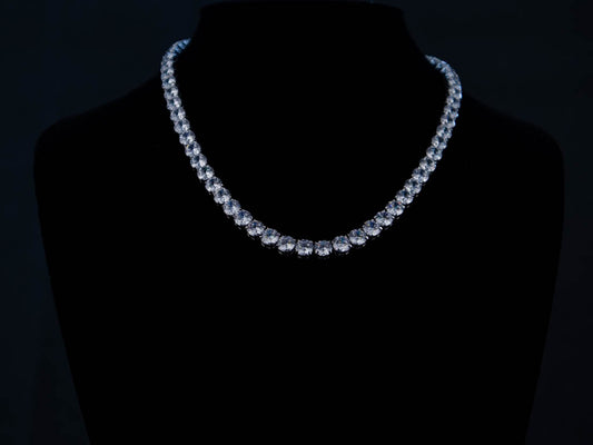 Tennis Chain 7mm Round Cut
