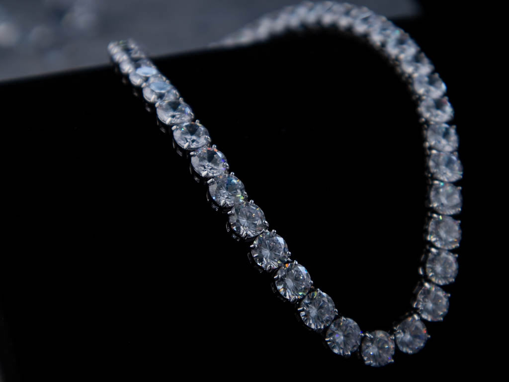 Tennis Chain 7mm Round Cut