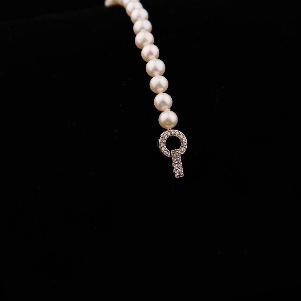 Pearl Bracelet 6mm White